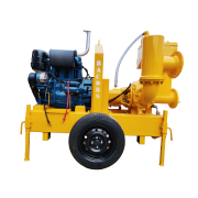 6 inch op type dewatering pump with Kirloskar engine