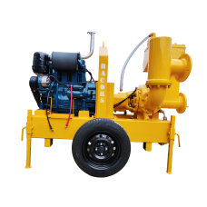 6 inch op type dewatering pump with Kirloskar engine