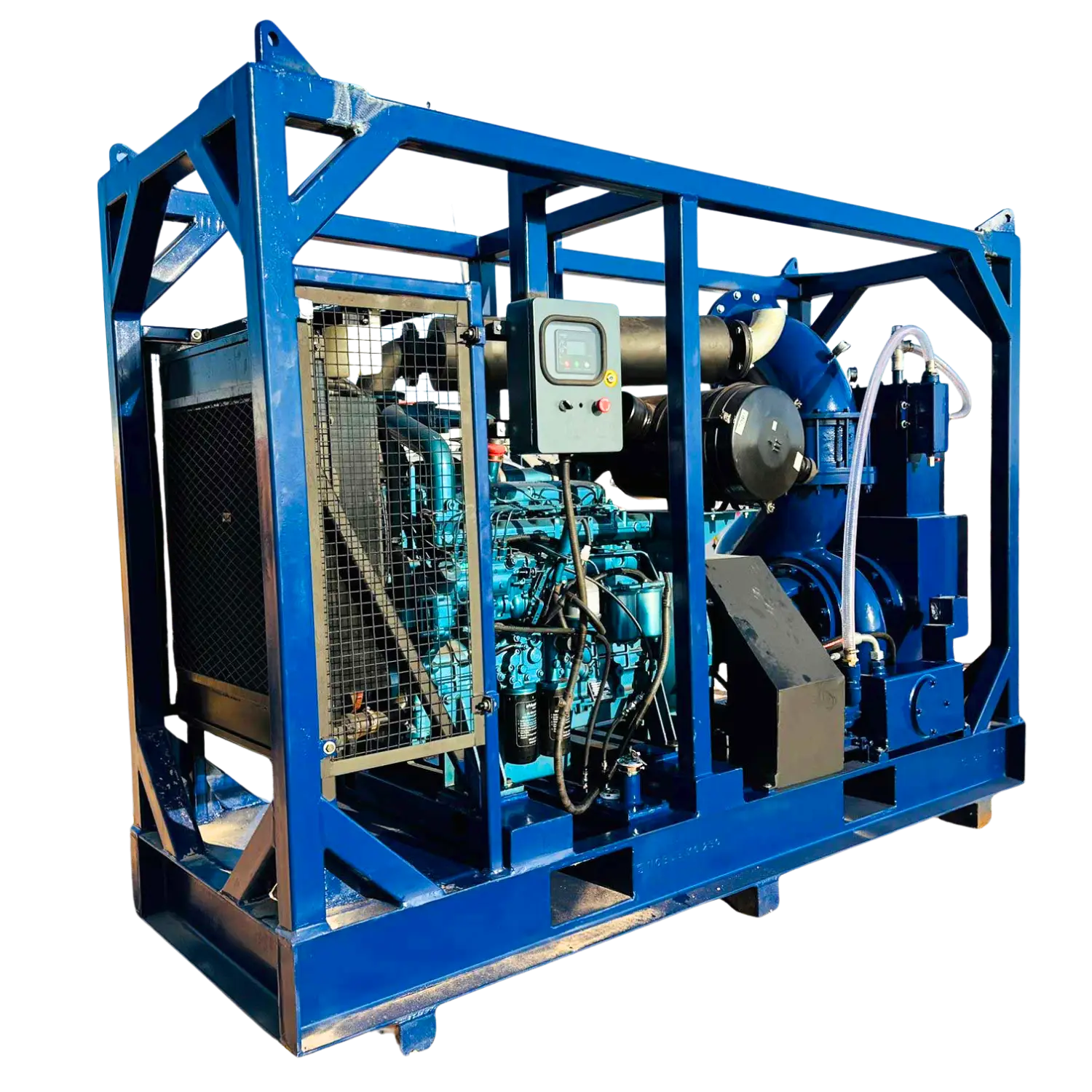 12 inch Dewatering Pump with Frame - Image 2