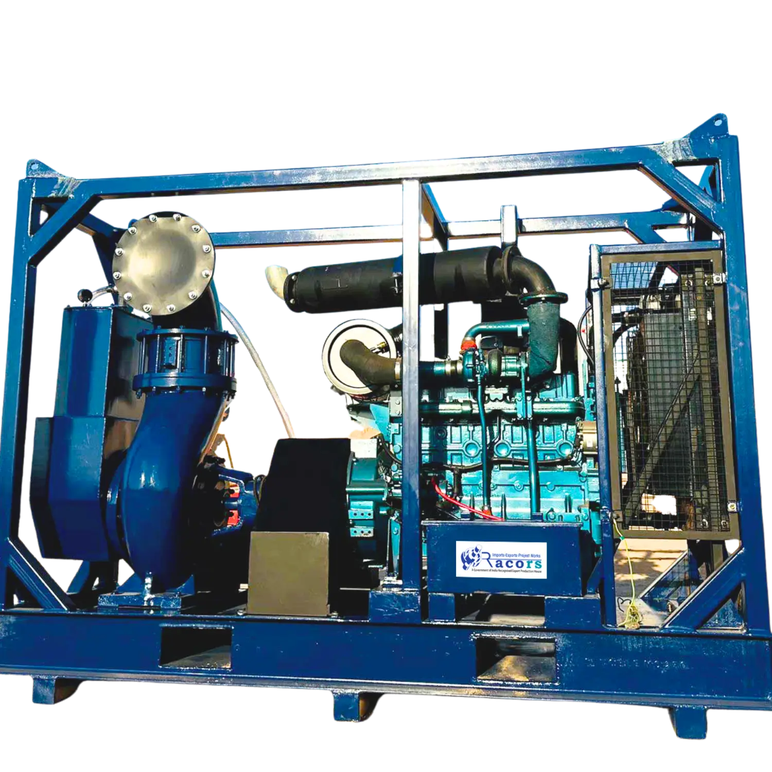 12 inch Dewatering Pump with Frame - Image 4