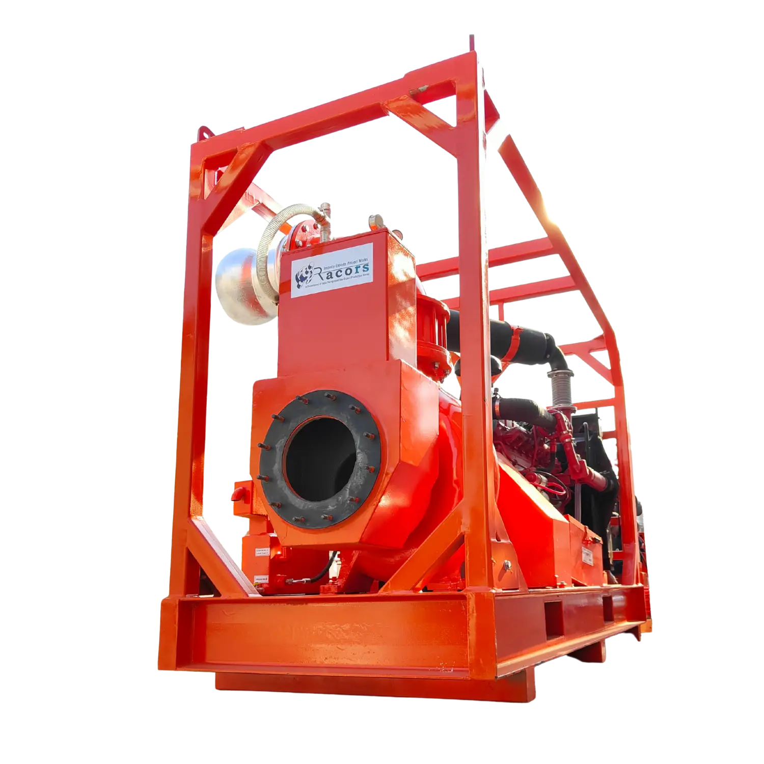14 inch Dewatering Pump With Frame - Image 3